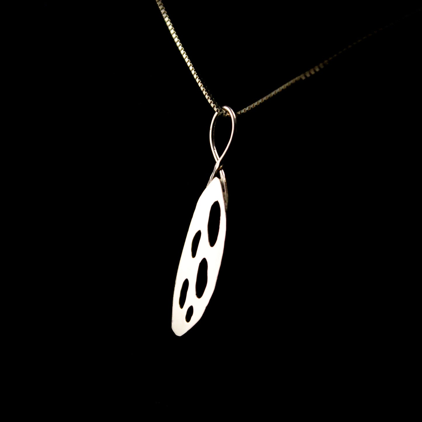Abstract Wing Pendant in 14K Gold Fill - A