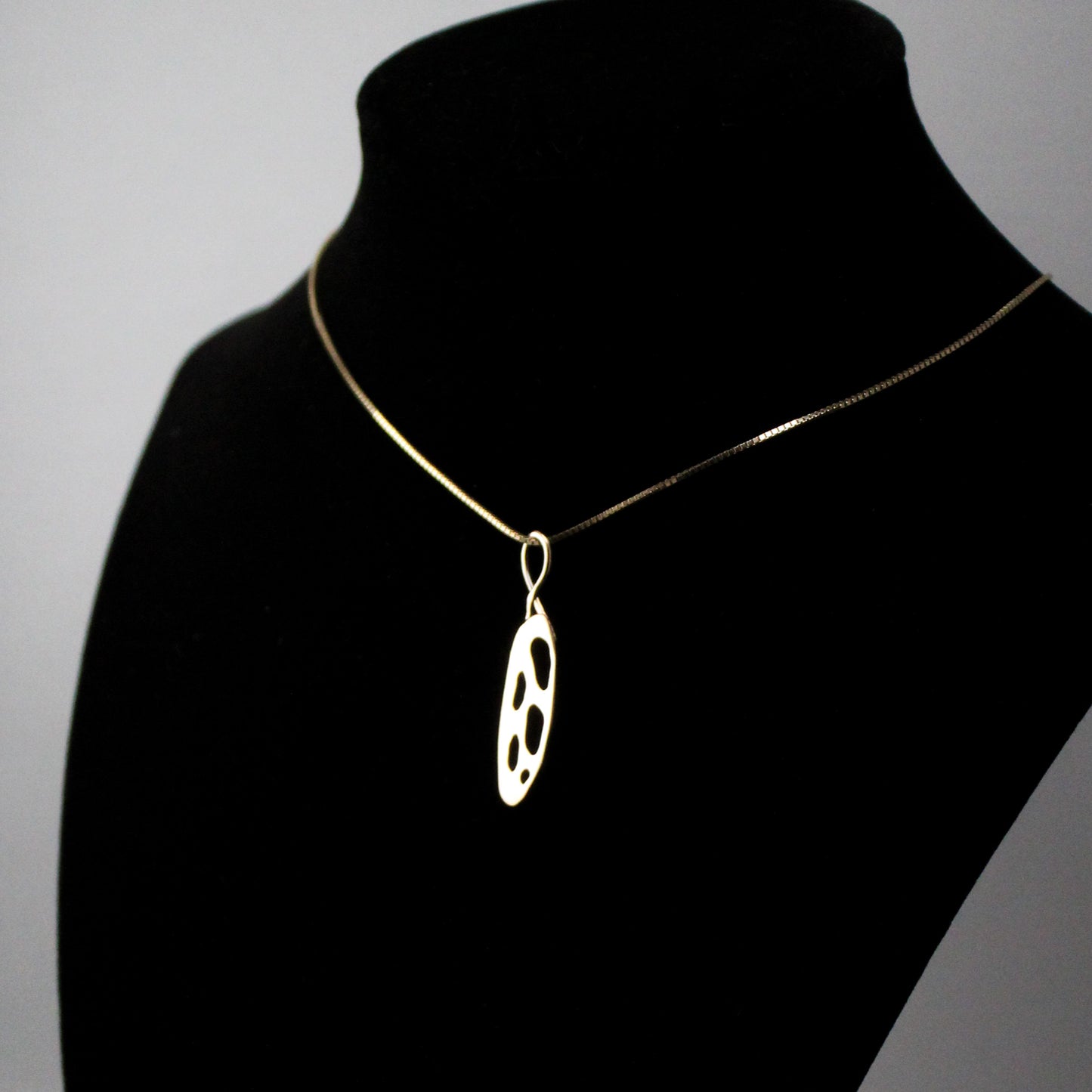 Abstract Wing Pendant in 14K Gold Fill - B