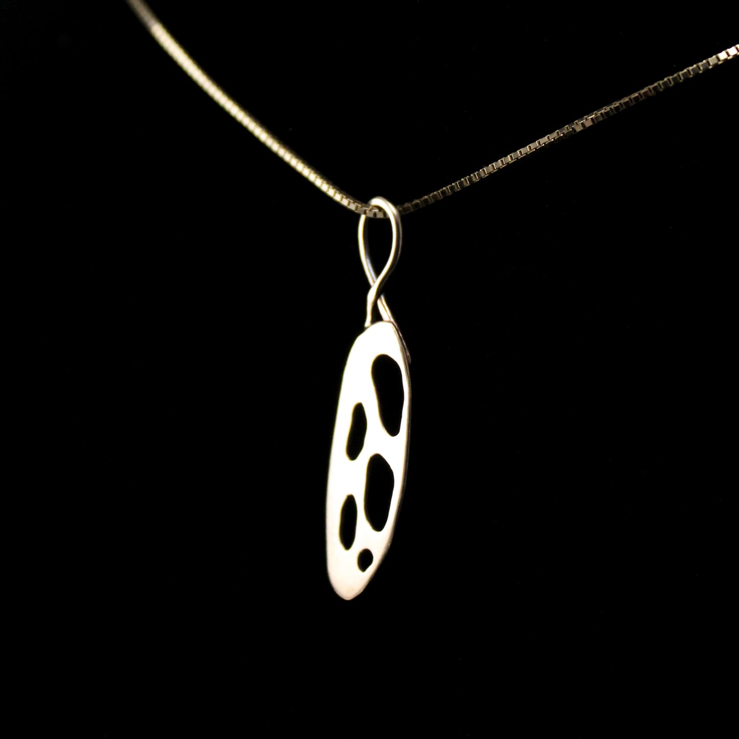 Abstract Wing Pendant in 14K Gold Fill - B