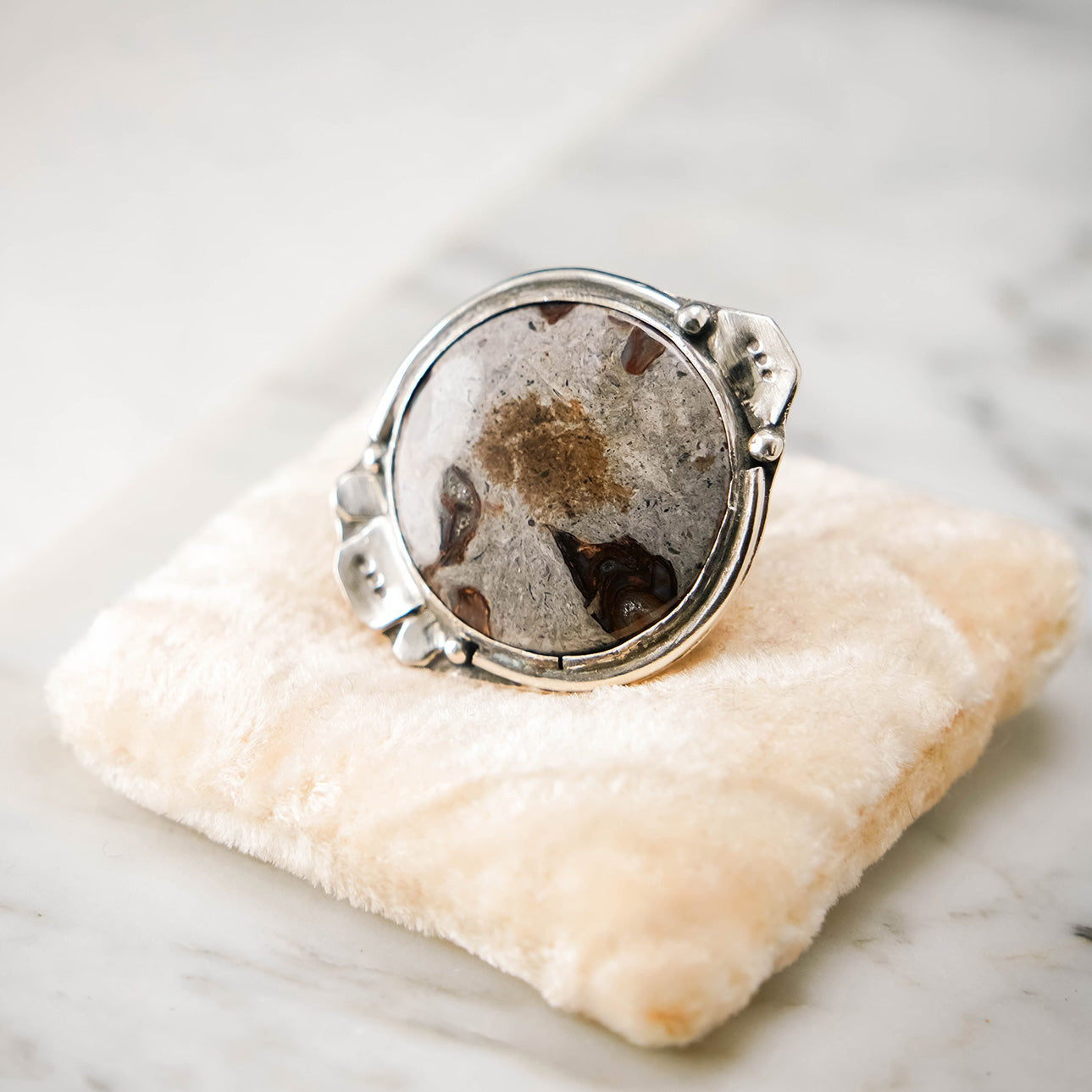 Round Ringed Rock Rings – crystalrosedesign